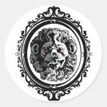 Lion head Retro
