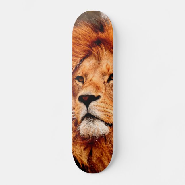 Lion Head Skateboard (Front)