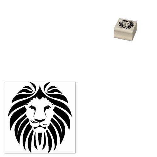 Lion Head Stamp for Safari Passport Boarding Pass