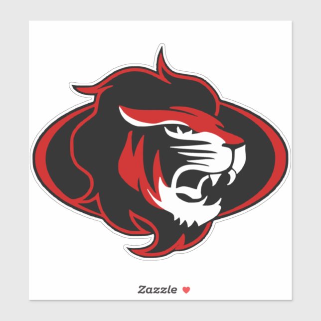 Lion Head Sticker (Sheet)