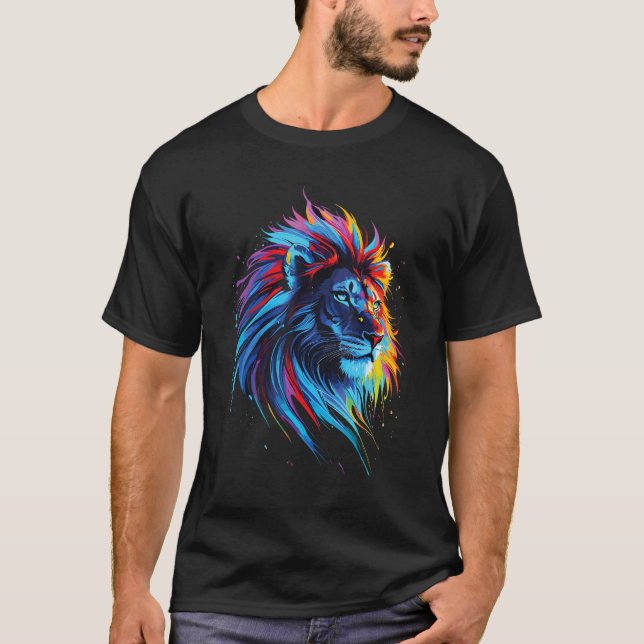 Lion Head T-Shirt (Front)