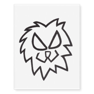 Lion Head Tattoo