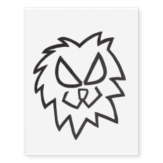 Lion Head Tattoo