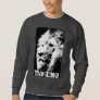 Lion Head Template The King Modern Pop Art Men's Sweatshirt