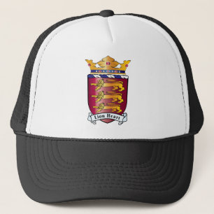 Lion Heart Crest Trucker Hat