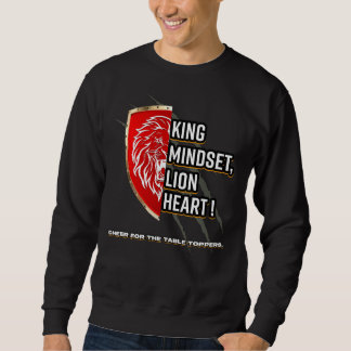Lion Hoodie for Men Women, Motivational Hustle Str