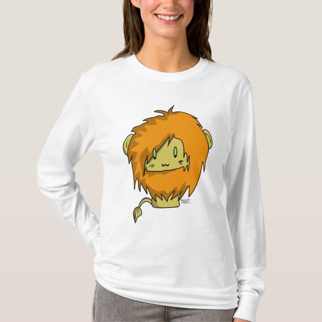 Lion Hoodie T-Shirt (Front)