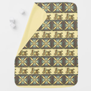 Lion Hunter Baby Blanket