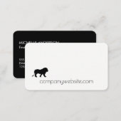 Lion Icon / Finance Business Card (Front/Back)