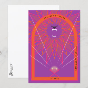 Lion in a Manger Card