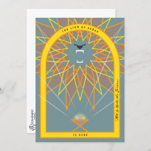 Lion in a Manger Card