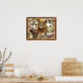 Lion in a Tree Photo Poster (Kitchen)