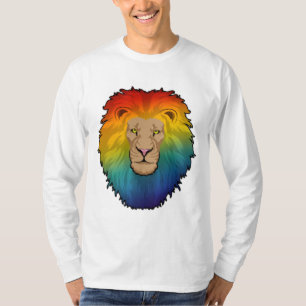 Lion in Rainbow Colors T-Shirt