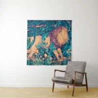 William morris best sale lion tapestry