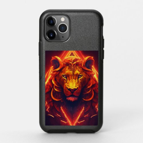  Lion Ink Roaring Majesty OtterBox Symmetry iPhone 11 Pro Case