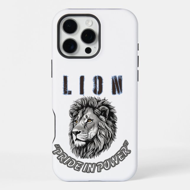 LION IPHONE CASE (Back)