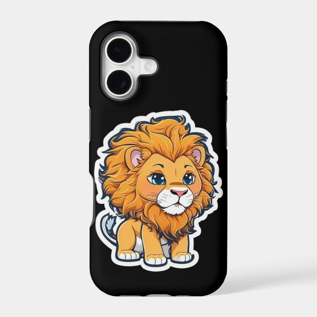Lion Iphone Case (Back)