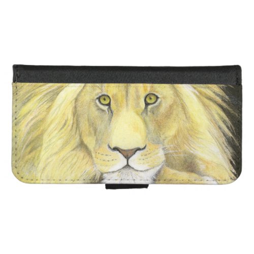 Lion iPhone 87 Wallet Case