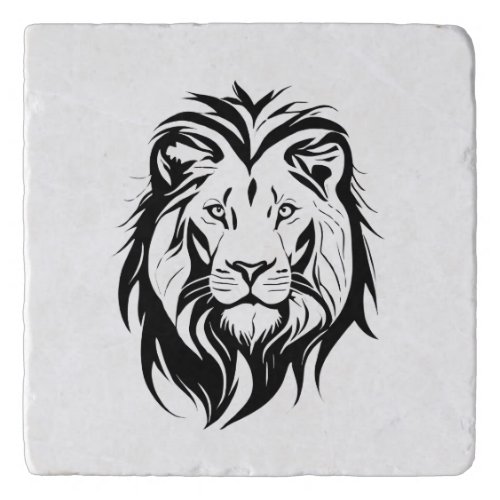 Lion is Strong powerful  Trivet