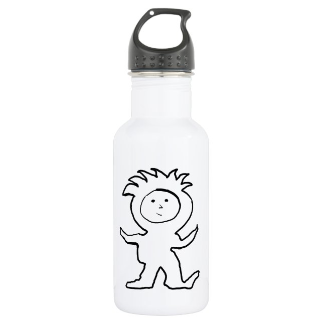 Lion Jammies Kid Stainless Steel Water Bottle (Front)