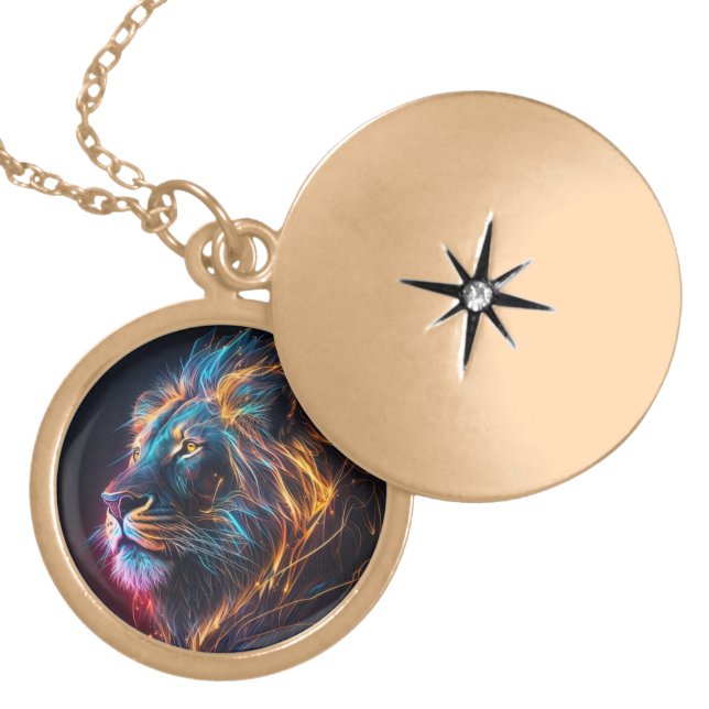 Lion Jewellery Necklace  (Front)