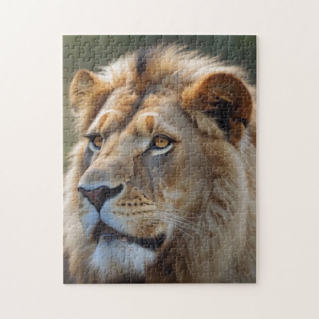 Lion Jigsaw Puzzle (Vertical)