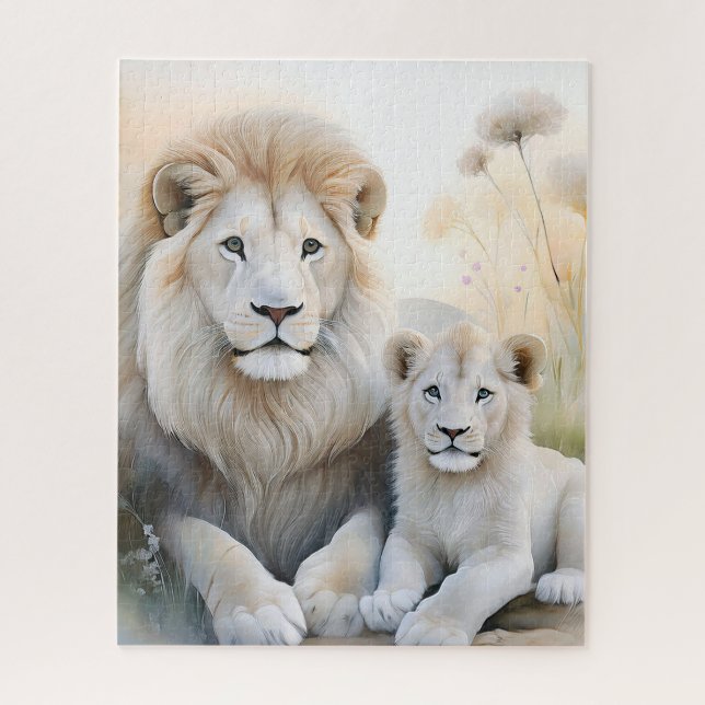 Lion Jigsaw Puzzle (Vertical)