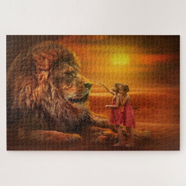 Lion Jigsaw Puzzle (Horizontal)