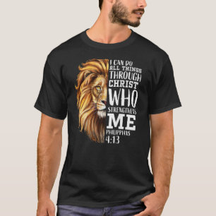 Lion Judah Christian Religious Scripture Graphic B T-Shirt