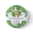 Lion Jungle Animals Greenery Neutral Baby Shower