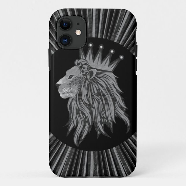 Lion - Jungle King Case-Mate iPhone Case (Back)