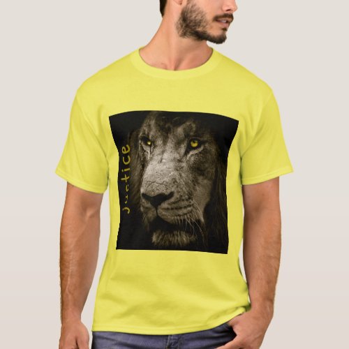 Lion Justice T_Shirt