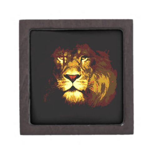 Lion Keepsake Box