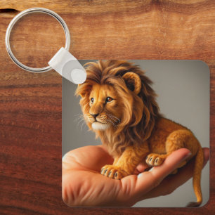 Lion Keychain