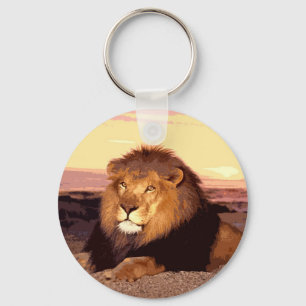 Lion Keychain