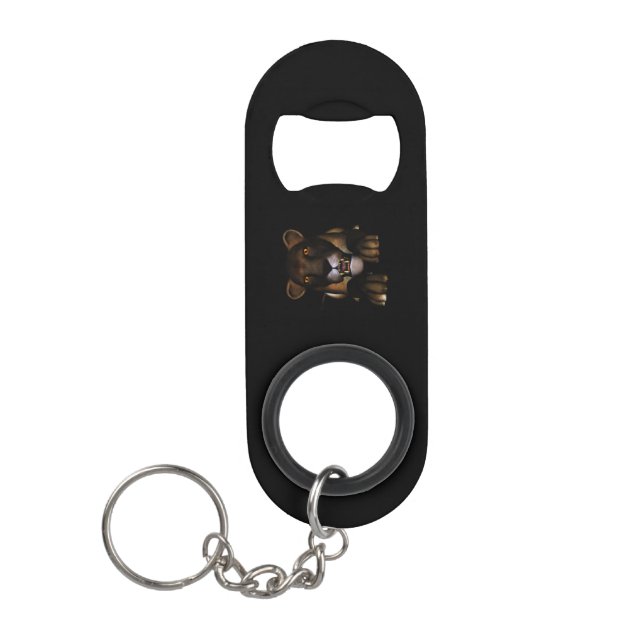 lion keychain bottle opener (Front)