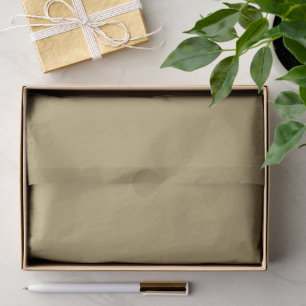 Lion Khaki Sandy Brown Dust Caramel Solid Color Tissue Paper