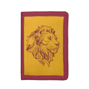 Lion King Adult Simba Profile Sketch Tri-fold Wallet