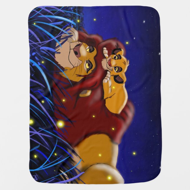 Lion King Baby Blanket (Front)
