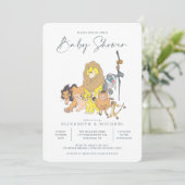 Lion King Baby Shower Invitation (Standing Front)