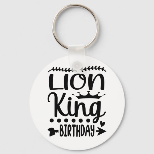 Lion king birthday keychain