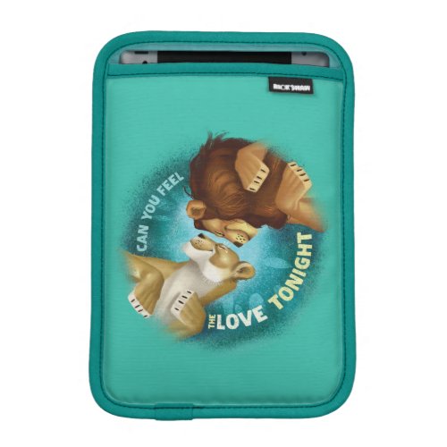 Lion King  Can You Feel The Love Tonight iPad Mini Sleeve