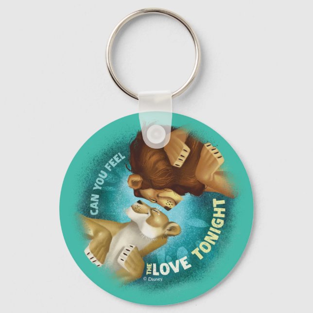 Lion King | Can You Feel The Love Tonight Keychain (Front)
