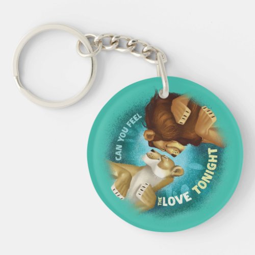 Lion King  Can You Feel The Love Tonight Keychain