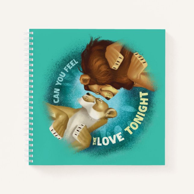 Lion King | Can You Feel The Love Tonight Notebook (Front)