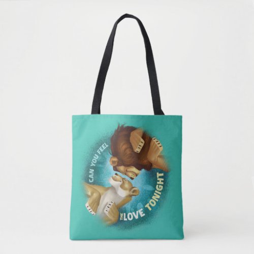 Lion King  Can You Feel The Love Tonight Tote Bag