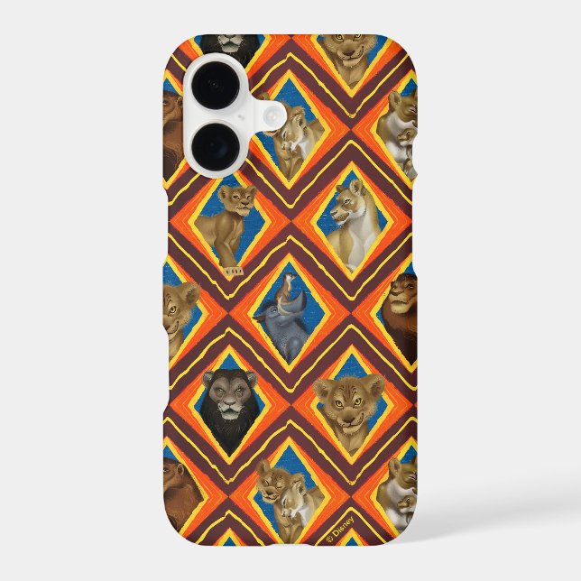 Lion King | Characters Diamond Pattern Iphone Case (Back)