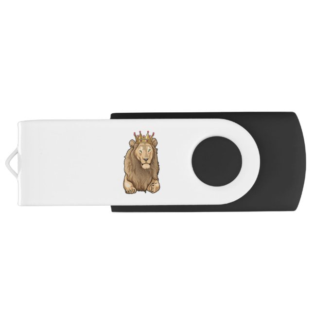 Lion King Crown Flash Drive (Back)