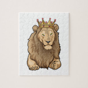 Lion King Crown Jigsaw Puzzle