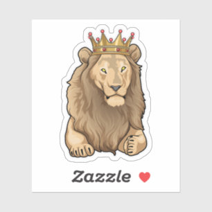 Lion King Crown Sticker